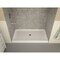 Anzzi Tier 32 x 60" Center Drain Single Threshold Shower Base in White SB-AZ03CD - alternate 4